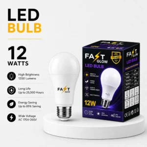 FastGlow LED Bulb – 12W
