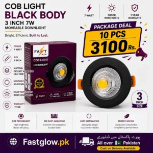 COB Light 3 inch 7W 10(pcs)