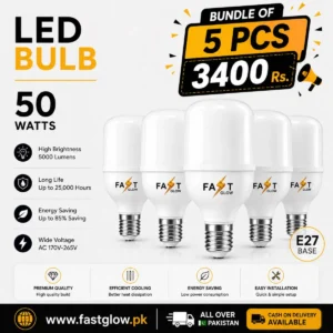 LED Bulb 50W 5(pcs)