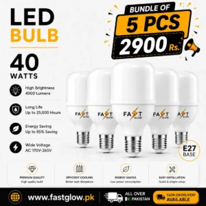 LED Bulb 40W 5(pcs)
