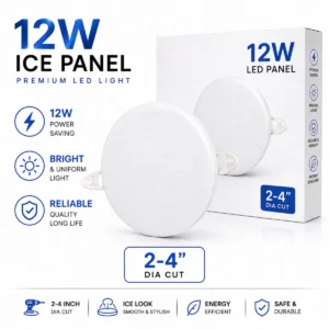 12W ICE Panel LED Light – Premium Slim Ceiling Panel