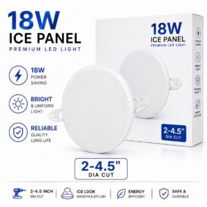 18W ICE Panel LED Light – Premium Slim Ceiling Panel (2-4.5 Inch Cut)