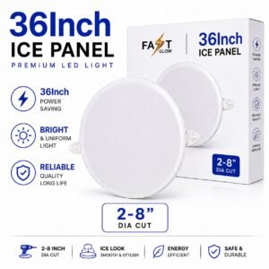 36W ICE Panel LED Light – Premium Slim Ceiling Panel (2-8 Inch Cut)