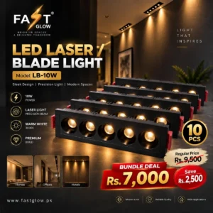LED Laser/Blade Light – LB-10W – 10 Pcs Bundle Deal