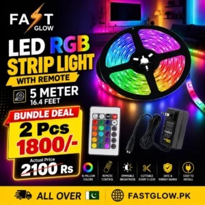 LED Strip – RGB, 5 Meter 2 pcs